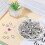 100 Sets Cover Buttons Kit with Tools Size Buttons to Cover Self Cover Buttons DIY Fabric Cloth Cover Buttons 0.59 Inch 6