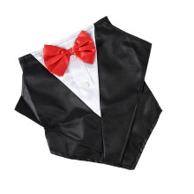 Festival Collar Adjustable Dog Formal Collar Cats Necktie-Red