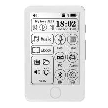 Portable MP3 Player Music Player Ink Screen E-Book Reader Dictionary 2.8-Inch Touch Digital  Radio Car