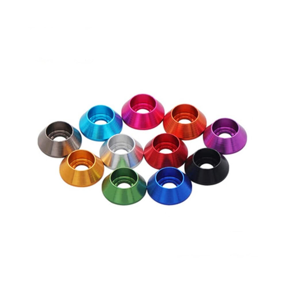 Metal Washers Aluminum Fender Washer 10Pcs M2m8 Anodic Oxidation 10 Colors 9119770468116