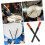 2 Pack Retractable Drum Brushes with Comfortable Handles for Jazz Drum Set Beginners 4