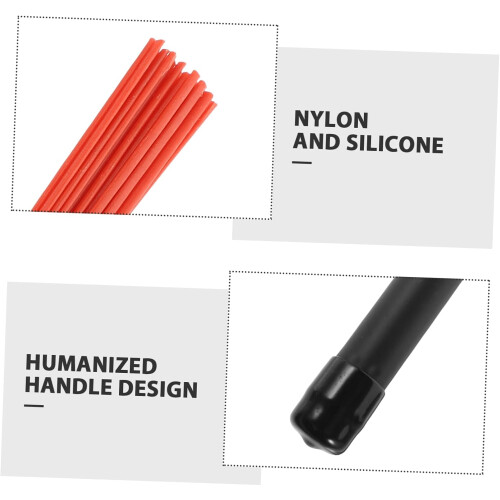 2 Pack Retractable Drum Brushes with Comfortable Handles for Jazz Drum Set Beginners 2