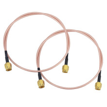Kabel SMA Stecker WiFi Kabel Antenne 50 CM Koaxialkabel SMA Stecker auf SMA Stecker Koaxialstecker SMA Stecker RG316 SMA Stecker