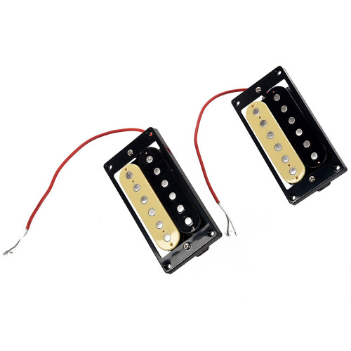 1 Satz Von 2 Zebra Faced Humbucker Double Coil Pickups E-Gitarre 1