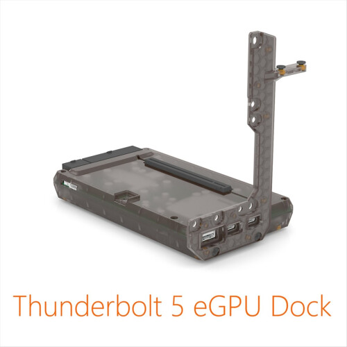 TH5P4 PD 100W Thunderbolt5 GPU Dock External Graphics Card -Compatible 2