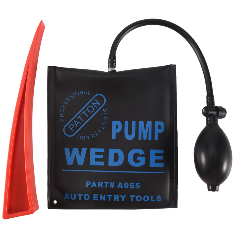 Car Air Pump Wedge Inflatable Hand Door Window Shim Entry Open Tool Ki Red 4853841152287