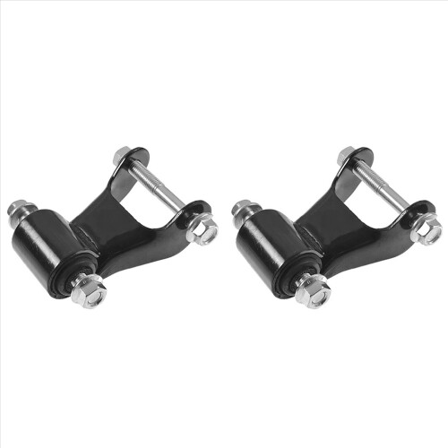 2Pcs Leaf Spring Rearward Shackle Bracket Kit for 1500 722-029