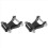 2Pcs Leaf Spring Rearward Shackle Bracket Kit for 1500 722-029 2