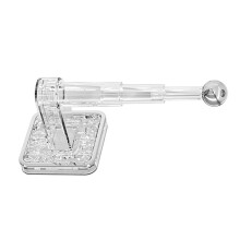 Hair Tie and Jewelry Storage Rack Retractable Jewelry-Clear