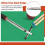 Pont de Queue de Billard RéTractable avec 3 PièCes Accessoires de Queue de Billard de Table de Billard en Laiton Amovible, Argent 5