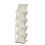 Functional Shoe Stand Rack Space saving- Cream White   5 1