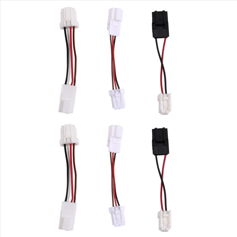 6X Car Rear Taillight Adapter Harness For 240Sx Kouki Pnp S13 2.4L 199 4853841120507