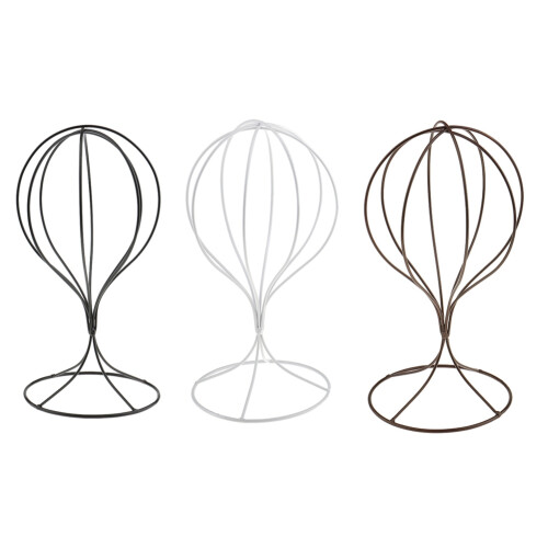 1 Pcs Hat Holder Hat Model Stand Tabletop Wig Cap Bonnet Display Stand Rack-Black 1