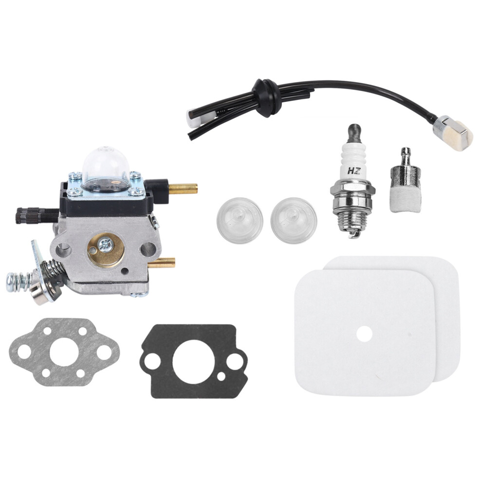 Carburetor With Air Filter Repower Kit For 2-Cycle Mantis 7222 7222E 7222M 7225 7230 7234 7240 7920 7924 Tiller/Cultivator 6132050854006