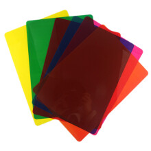 12Pcs Colored Overlays for Dyslexia, Dyslexia Reading Strips for Dyslexia Irlens, ADHD and Visual Stress, 11.7x8.3Inch