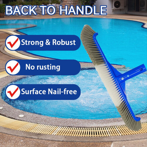 Pool Brush Bath Spa Decontamination Manual Cleaning Equipment 2