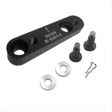 Flat Mount Disc Brake Adapter Bike Rear Aluminum Alloy 140 or 160 Rev