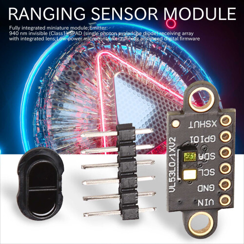 VL53L1X Ranging Flight Time Sensor Module 3V-5V Distance 400cm Measure 2