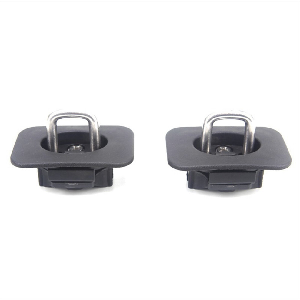 1Pair Car Truck Bed Tie Downs Pickup Down Anchors For 2015-2020 Super Black 4853841163955