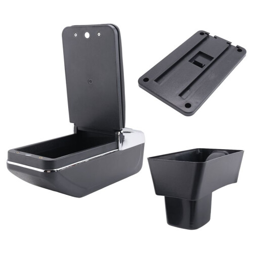 Car Storage Box PU Leather Central Armrest Box for  Swift 2005-2019 Interior Accessories