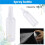 50PCS 100 Ml Transparent Plastic Perfume Atomizer Small  Empty Spray Refillable Bottle Travel Bottles Set 2