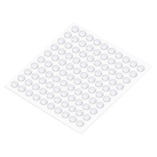 100 Capsules Auto-AdhéSives en Caoutchouc Meubles Pare-Chocs pour Portes Armoires Tiroirs Meubles Tables en Verre Artisanat