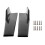 Side Skirts Fits Universal Vehicles Black 450mm Exterior Bottom Line E 3