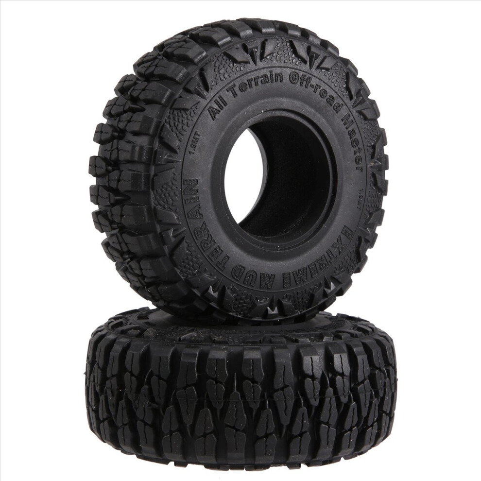 4Pcs 115Mm 1.9 Rubber Tyres Wheel Tires For 1/10 Rc Crawler Car Axial 4853841166420