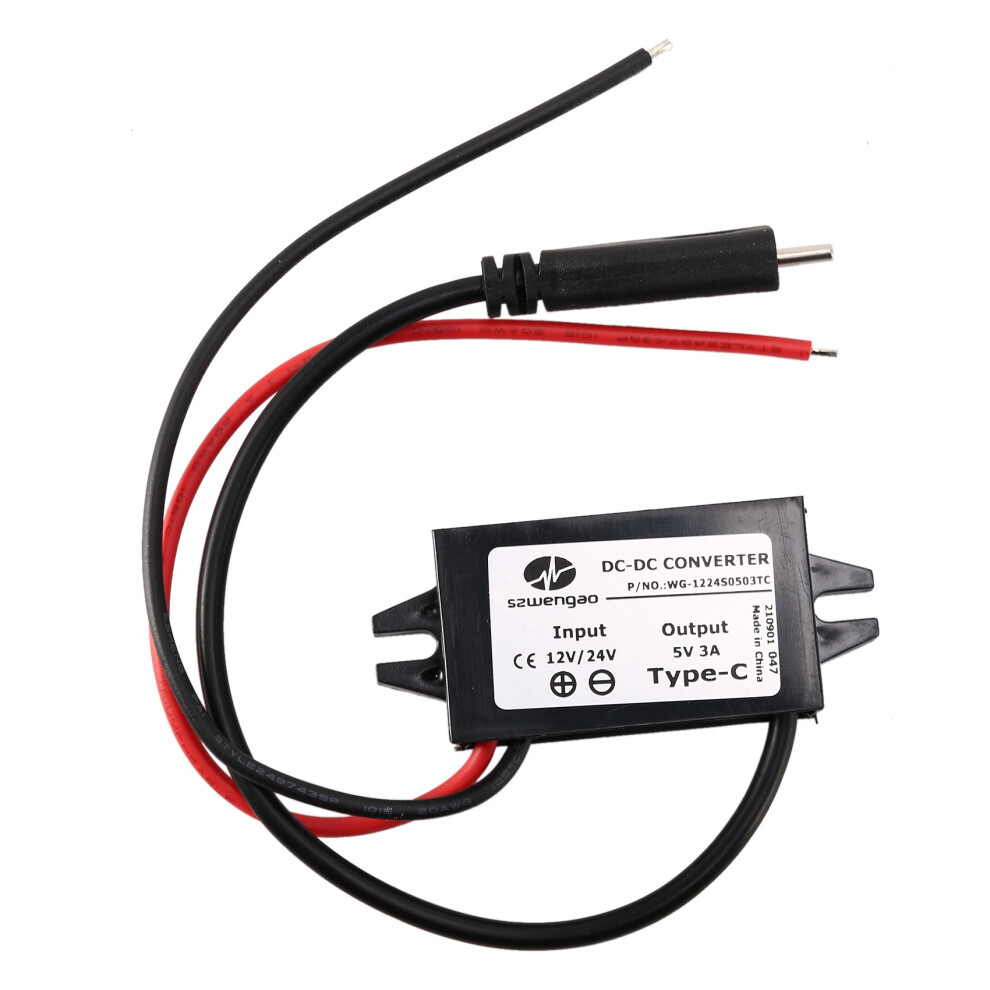 12V 24V To 5V 3A Dc Converter Regulator 12 Volt 5 15W Buck Power Supp 4853841166499