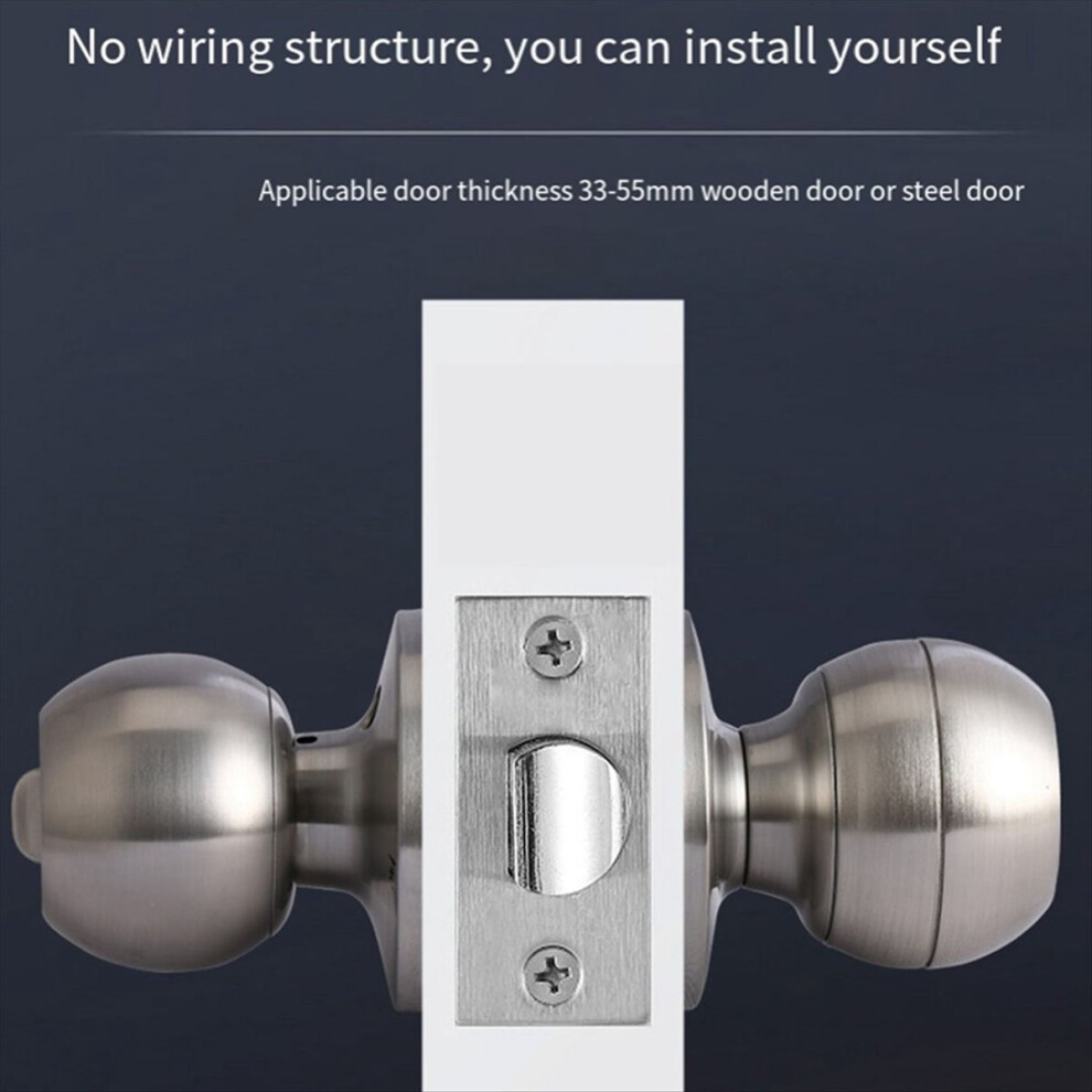 Smart Fingerprint Lock Graffiti Bluetooth Wooden Door Key Mechanical M 4853841162774
