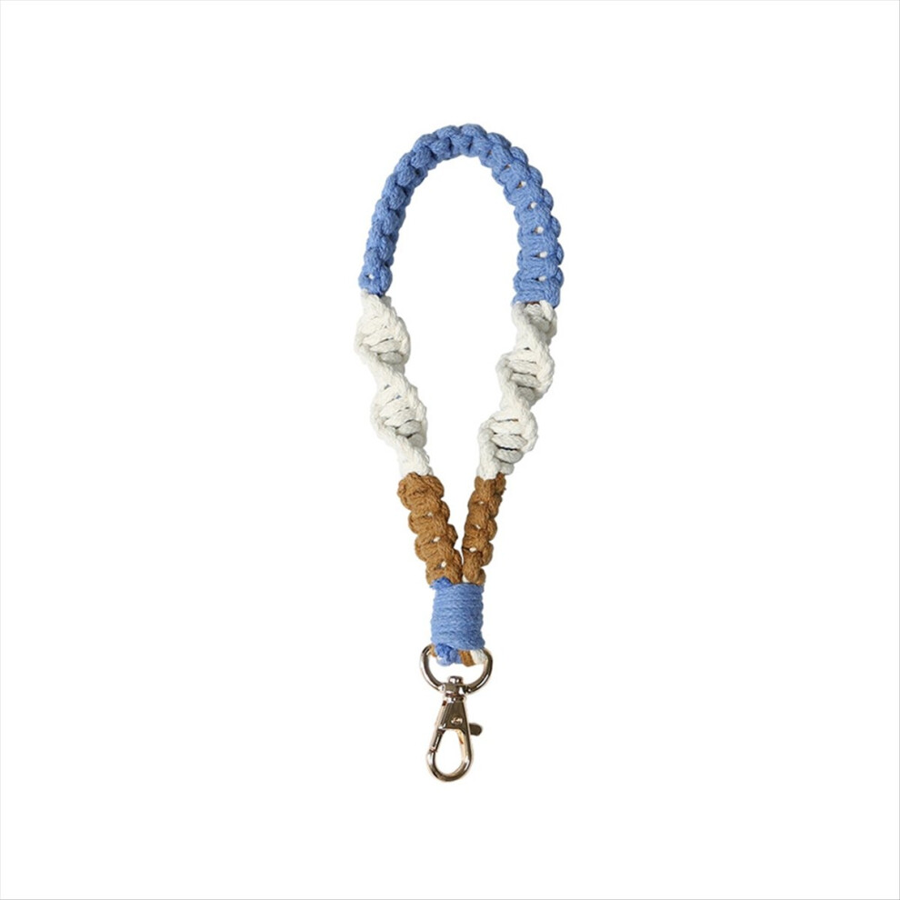 6Pcs Boho Macrame Phone Wrist Strap, Cell Lanyard With Tether Tab, Key 4853841154823