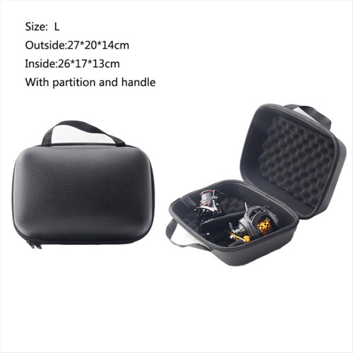 Fishing Reel Bag Shockproof Protector Tackle Storage Box Suitable for 2