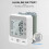 Wrist Blood Pressure Monitors Large LCD Display, Automatic Upper Arm C 4