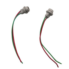 2X T10 Socket W5W Adapter Soft Rubber Light Lamp Holder Car Accessories Male To Female Wire Connector with Cable