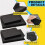 4 Pcs Customizable Polyethylene Foam Packing Foam Inserts for Cases Tool Foam Black Foam Sheet for Packaging and Crafts 3