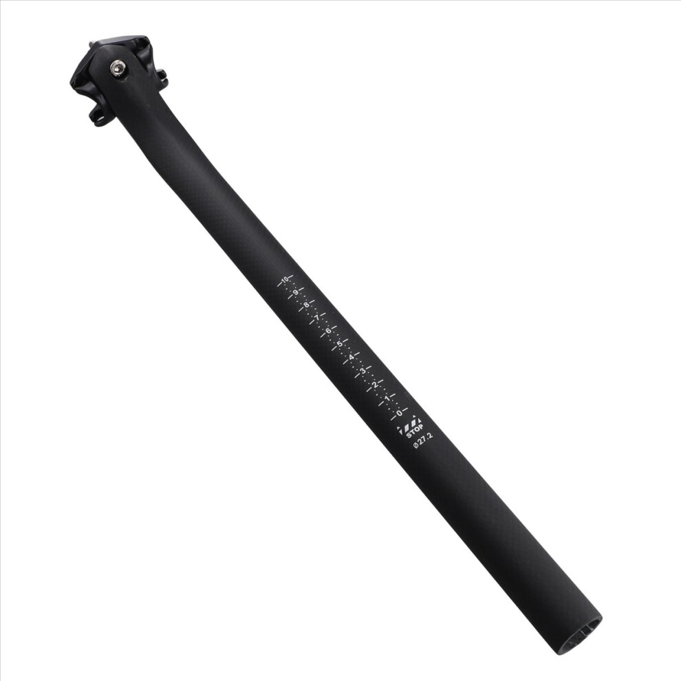 Carbon Fiber Seat Post 27.2Mm Mountain/Road Bike Seatpost Matte Bicyc 4853841171912