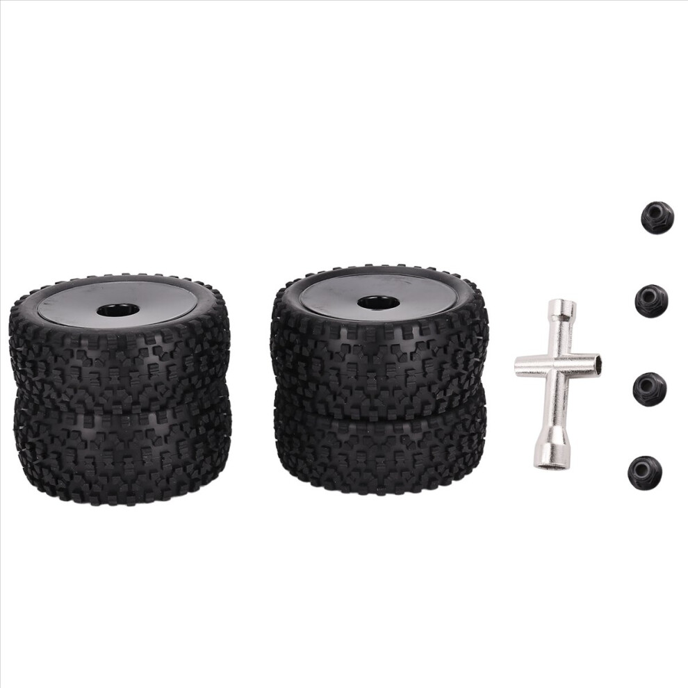 4Pcs 85Mm Tires Wheel Tyre For 144001 124019 104001 Rc Car Upgrade Par 4853841166475