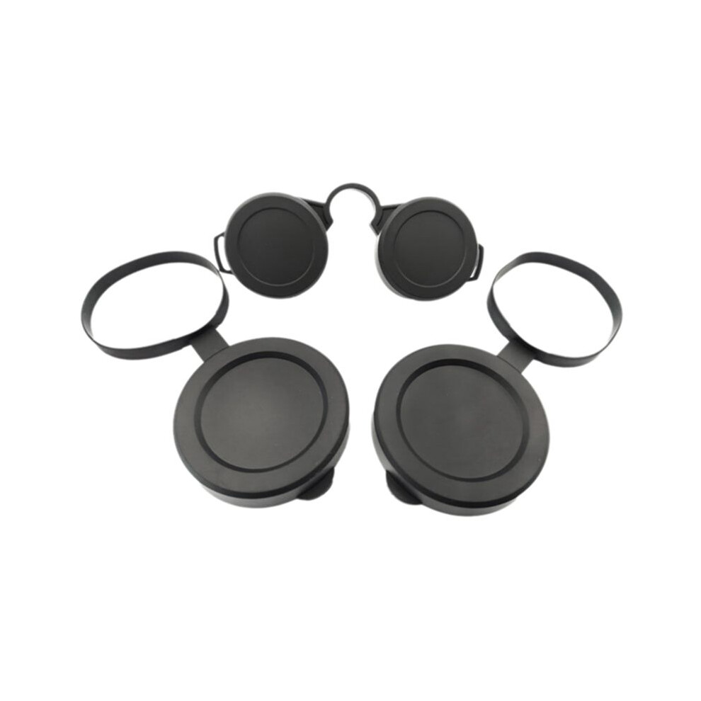 Binoculars Protective Rubber Objective Lens Caps Binocular Eyepiece Lens Cover Telescope Cover Lens Protection A 6133266967863
