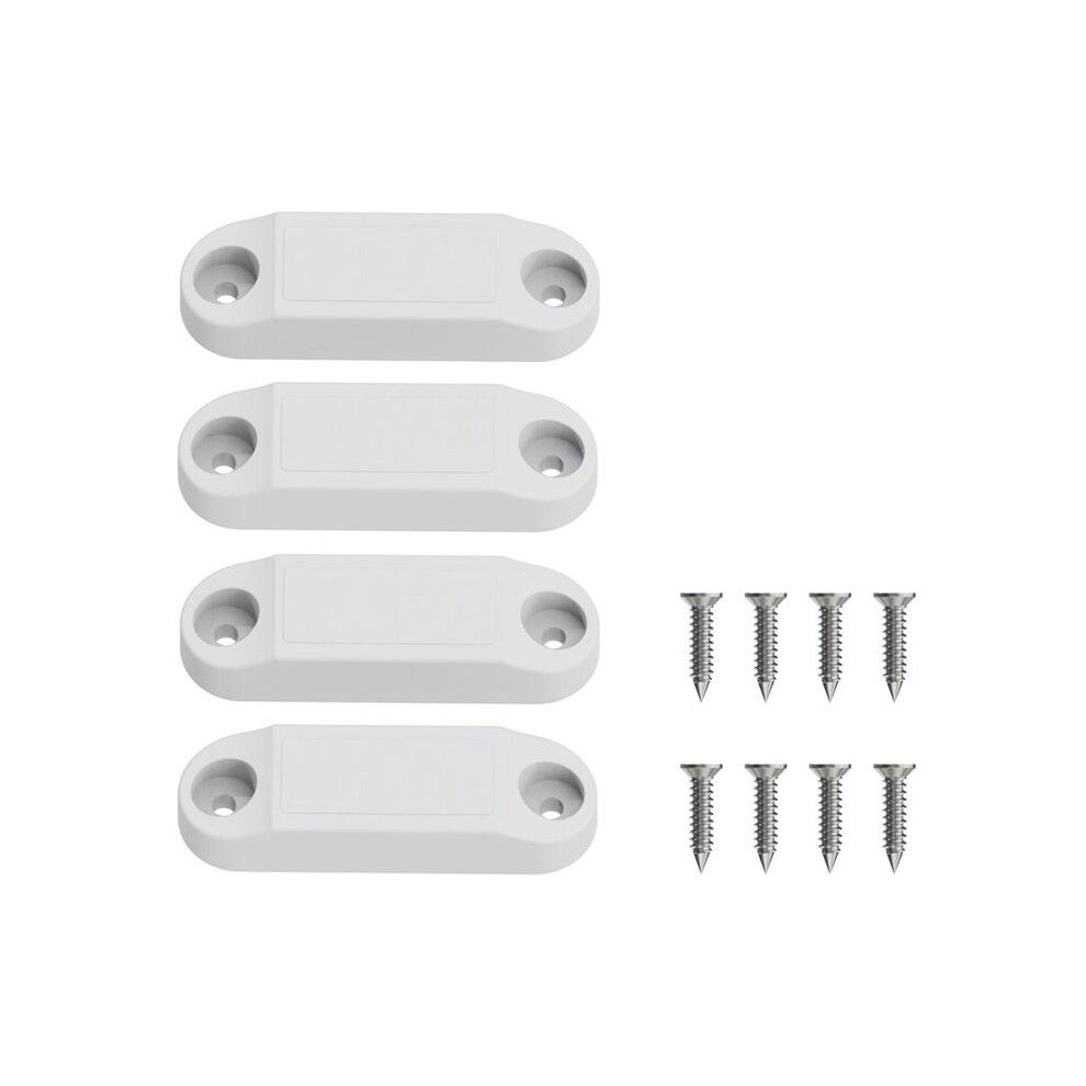 Rv Magnetic Baggage Door Catch, Rv Magnetic Door Holder To Keep Door Open, Rv Storage Door Latch For Rv, Trailer White 6133443808910