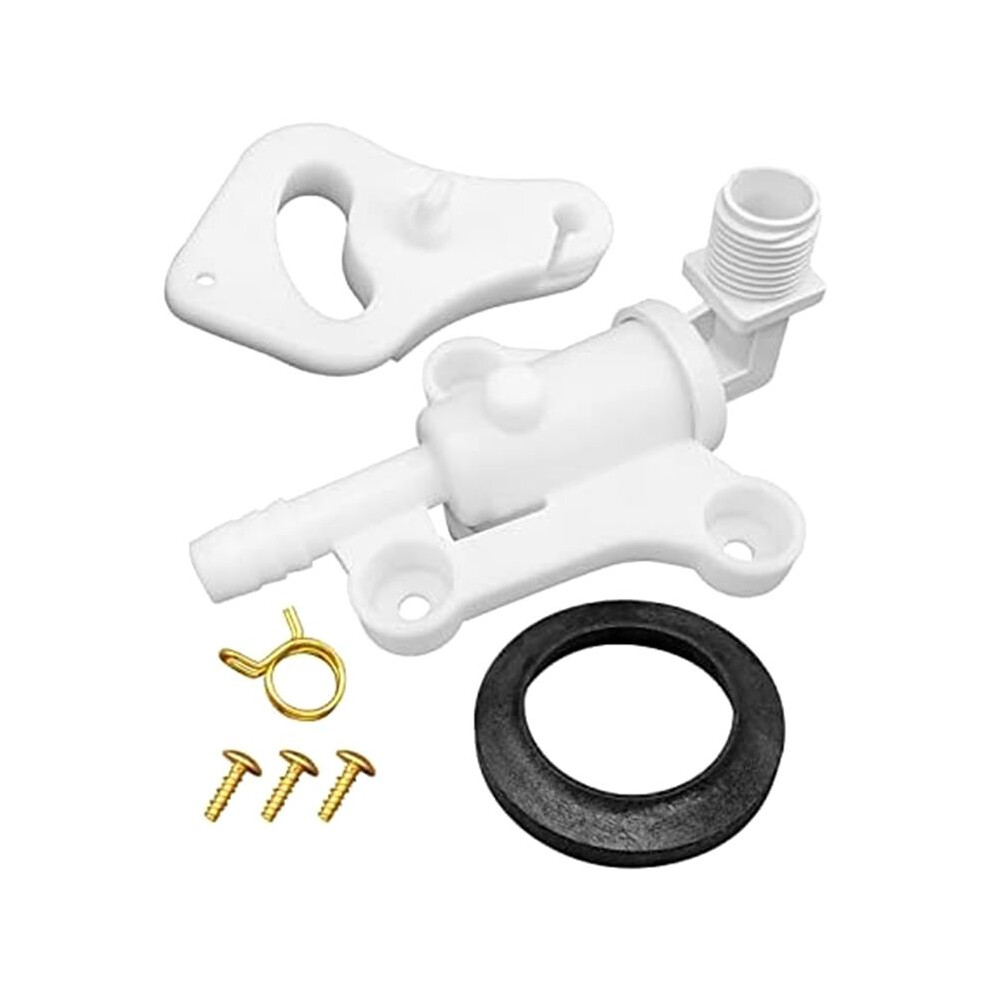 Durable 34100 Rv & Camping Toilet Water Valve Kit Compatible With Aqua-Magic 4713322652975