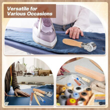 ClapperSewing Tool Set Tailor ClapperSeam Roller StilettoSeam Rippers for Flattening Fabrics and Point Pressing