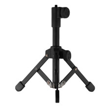 Mini Tabletop Tripod Microphone Mic Stand Holder with 1/4 Inch Threaded for Meetings Lectures Speaking and Ect