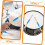 3 Pairs Drum Brushes Lightweight Durable for Beginner Jazz Drummers and Percussion Instruments 2