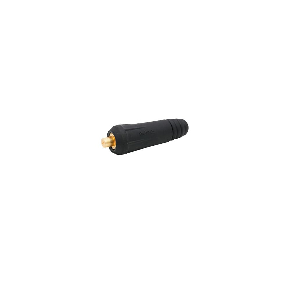 Welding Connector Male Plug Female Socket Panel Mount Adapter Heatresistant Black For Dinse 25 9001264666927