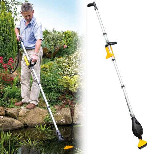 Hozelock Hozelock Pond Vac Compact Lightweight Extendable 2 m Reach 1