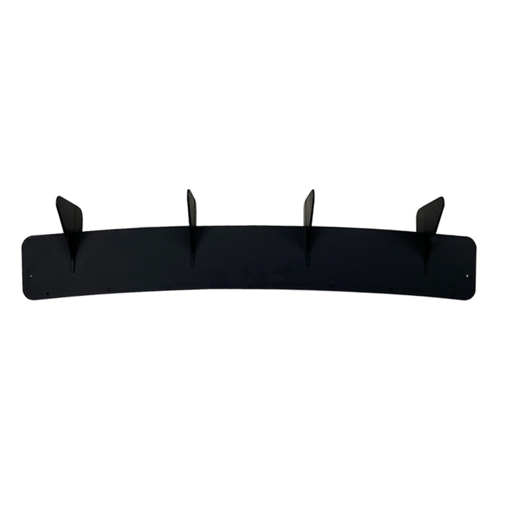 Car Rear Bumper Protector Spoiler Lip Diffuser Splitter Fins Trim For- 4853841178195