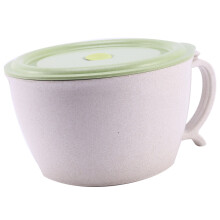 Microwave Noodle Bowls with Lid-40 OZ Large Wheat Straw Soup Mug with