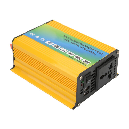 Μετατροπέας ταξιδιού με έξοδο 300W για κάμπινγκ, οδικά ταξίδια και εργασιακές 2