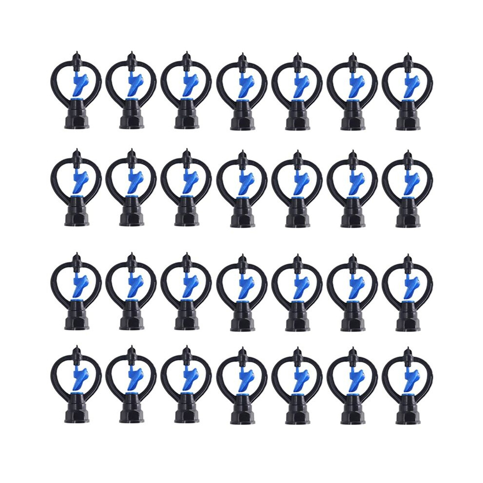 50Pcs Butterfly Sprinkler Automatic External Wire Impeller Nozzle 360 Degree Automatic Rotation Sprinkler Irrigation 6131032388607