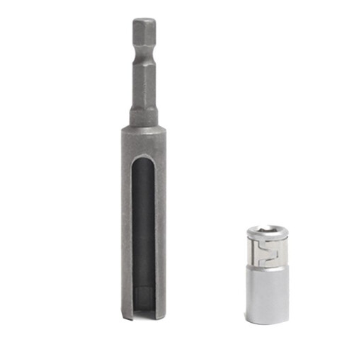 Nut Driver Quick-Change Hex Shank Slotted Drill Bit Socket Wrench Tool Socket Adapter